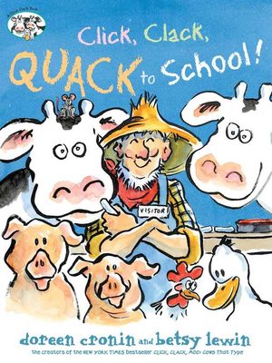cover image of Click, Clack, Quack to School!